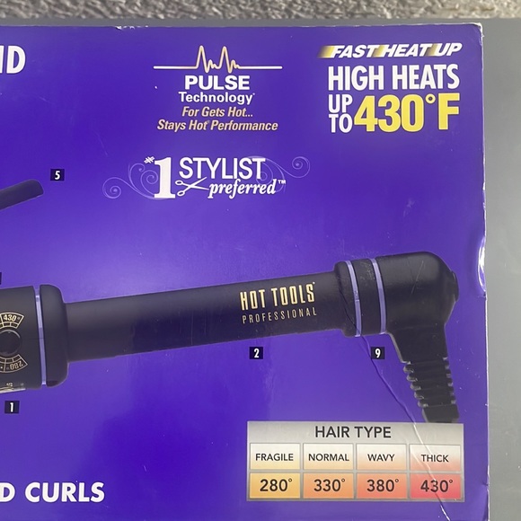 Hot Tools Professional Salon Curling Iron/Wand 1-1/2" - Picture 5 of 5